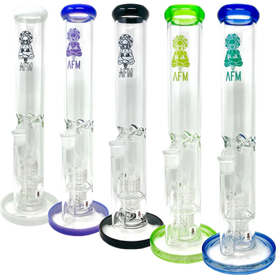 13″ AFM Matrix Straight Tube Bong