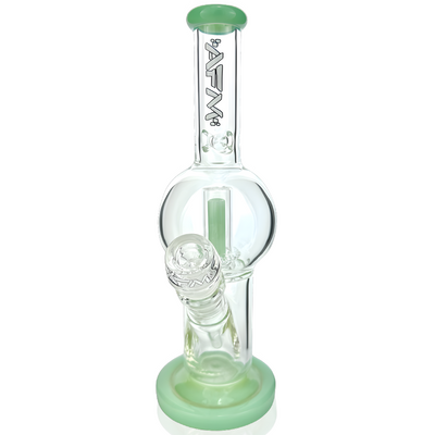 AFM 10″ Bubble Chamber Straight Tube Bong