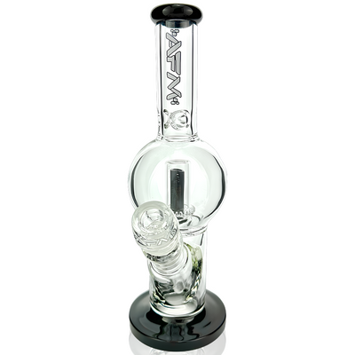 AFM 10″ Bubble Chamber Straight Tube Bong