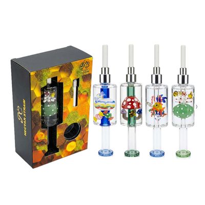 8 Inch Glycerin Nectar Collector with Ceramic Tip
