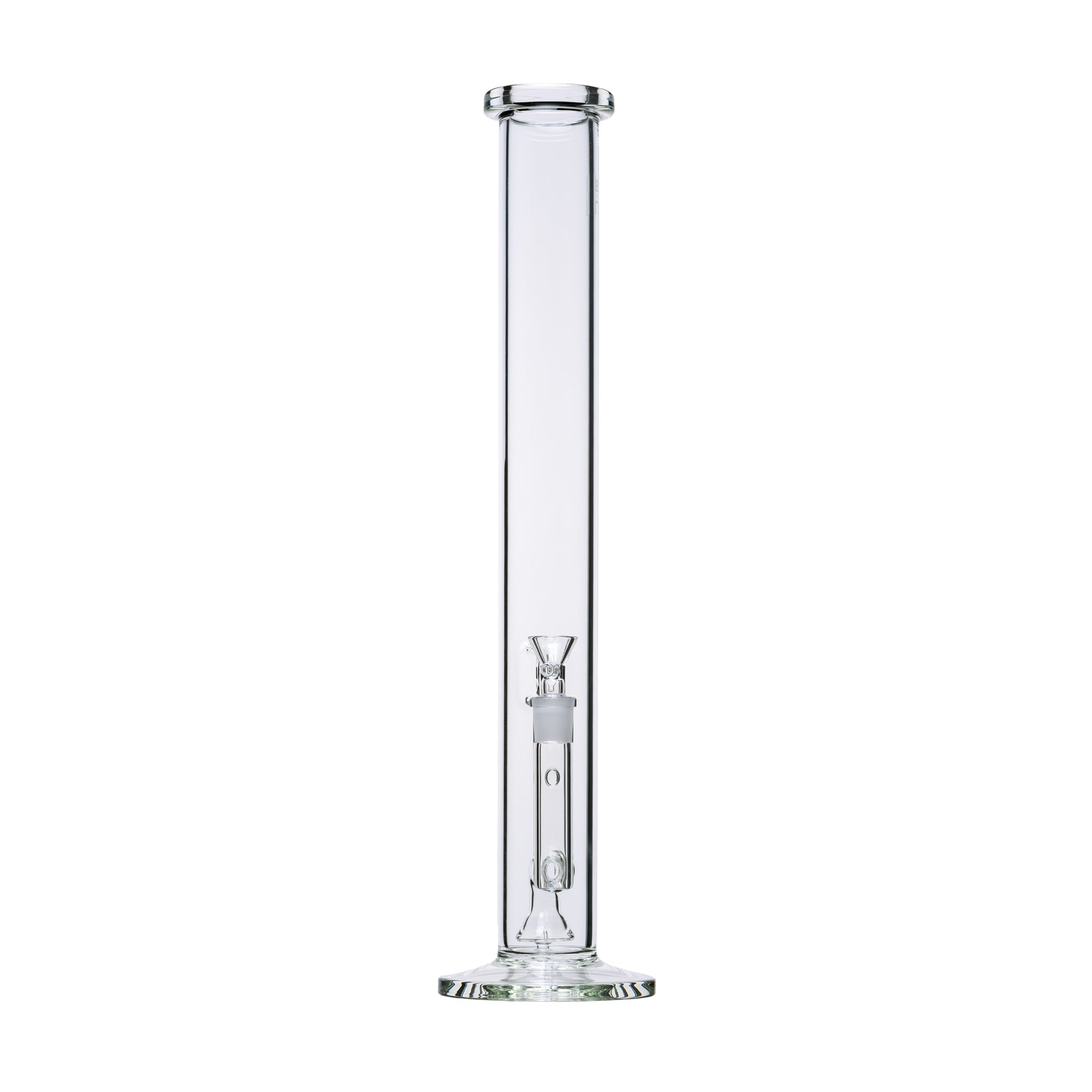 Classic 18-Inch Straight Tube Glass Water Pipe