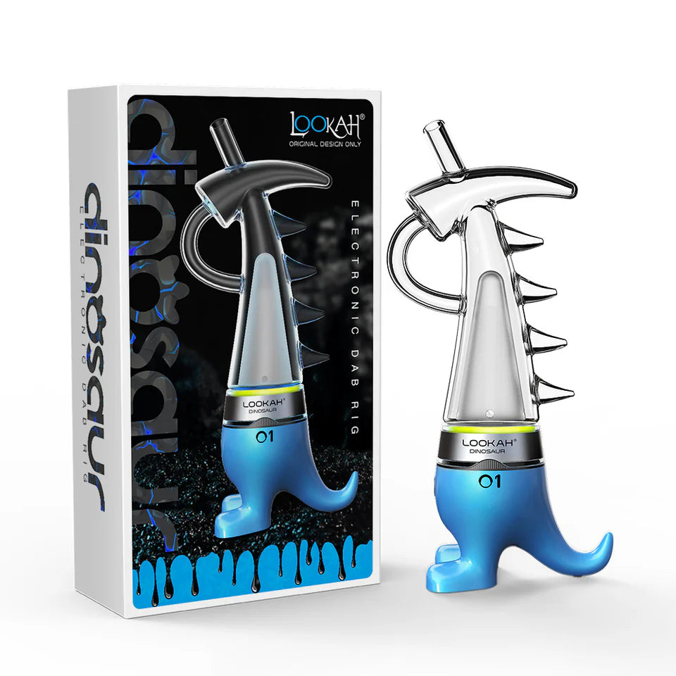 Lookah Dinosaur E-Rig with Artistic Glass