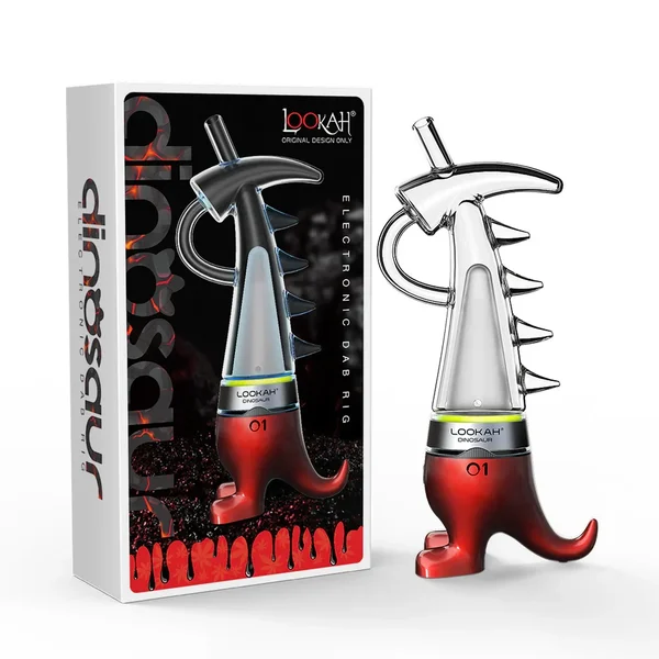 Lookah Dinosaur E-Rig with Artistic Glass – image 9