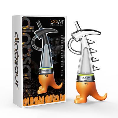 Lookah Dinosaur E-Rig with Artistic Glass