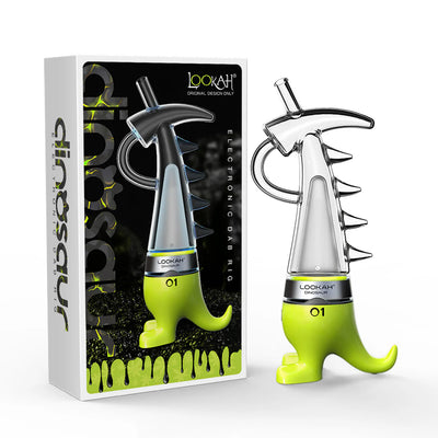 Lookah Dinosaur E-Rig with Artistic Glass