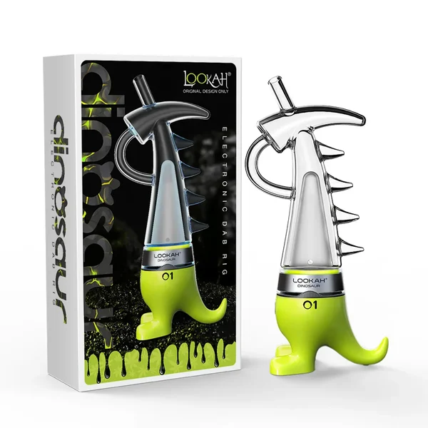 Lookah Dinosaur E-Rig with Artistic Glass – image 6