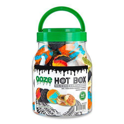 Ooze Hot Box Silicone Concentrate Jars