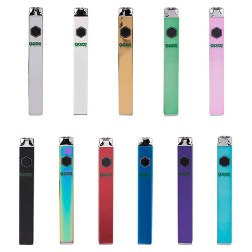 Ooze Quad 500 mAh Square Flex Temp Vape Battery