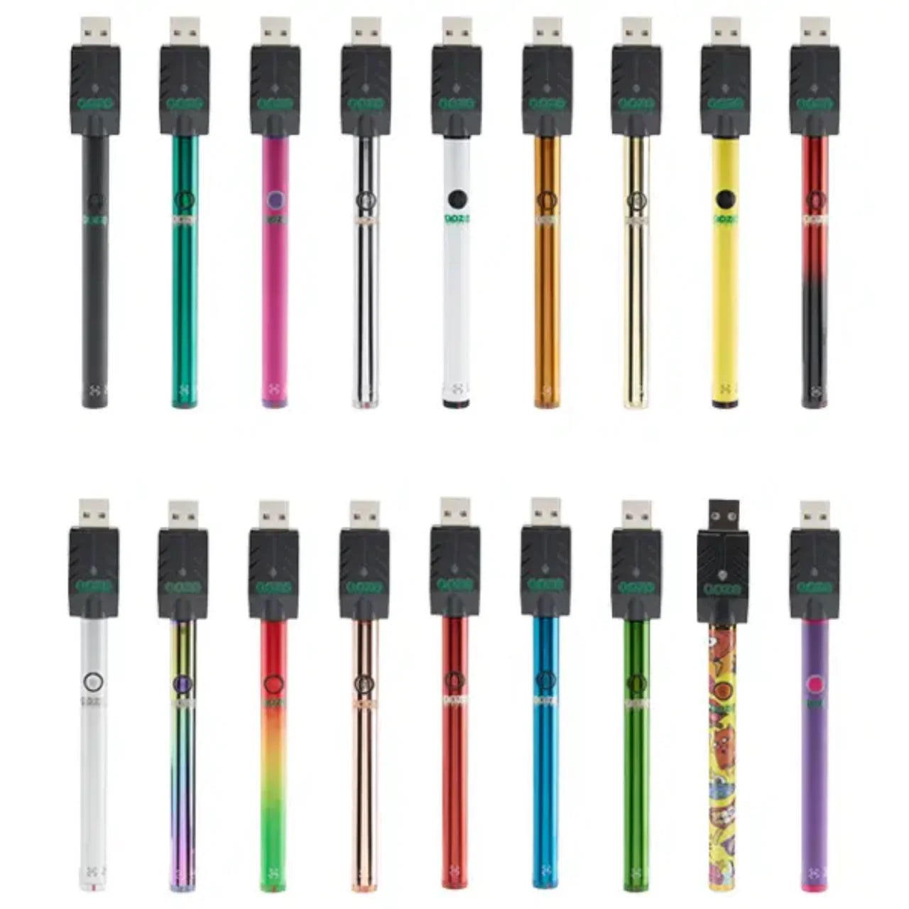 Ooze Slim Twist Vape Battery 2.0 - Sapphire Blue
