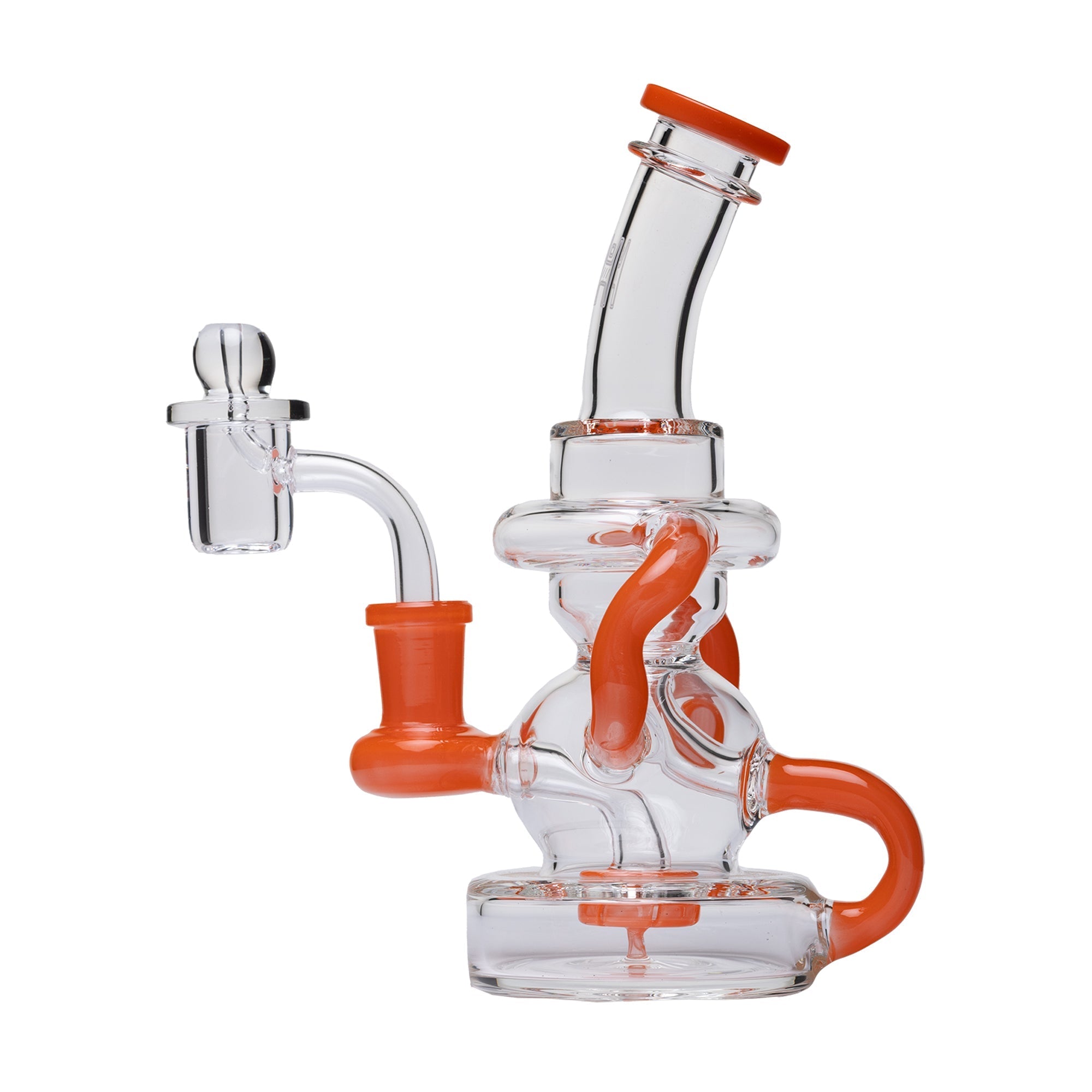 Stubby Klein Glass Recycler Rig