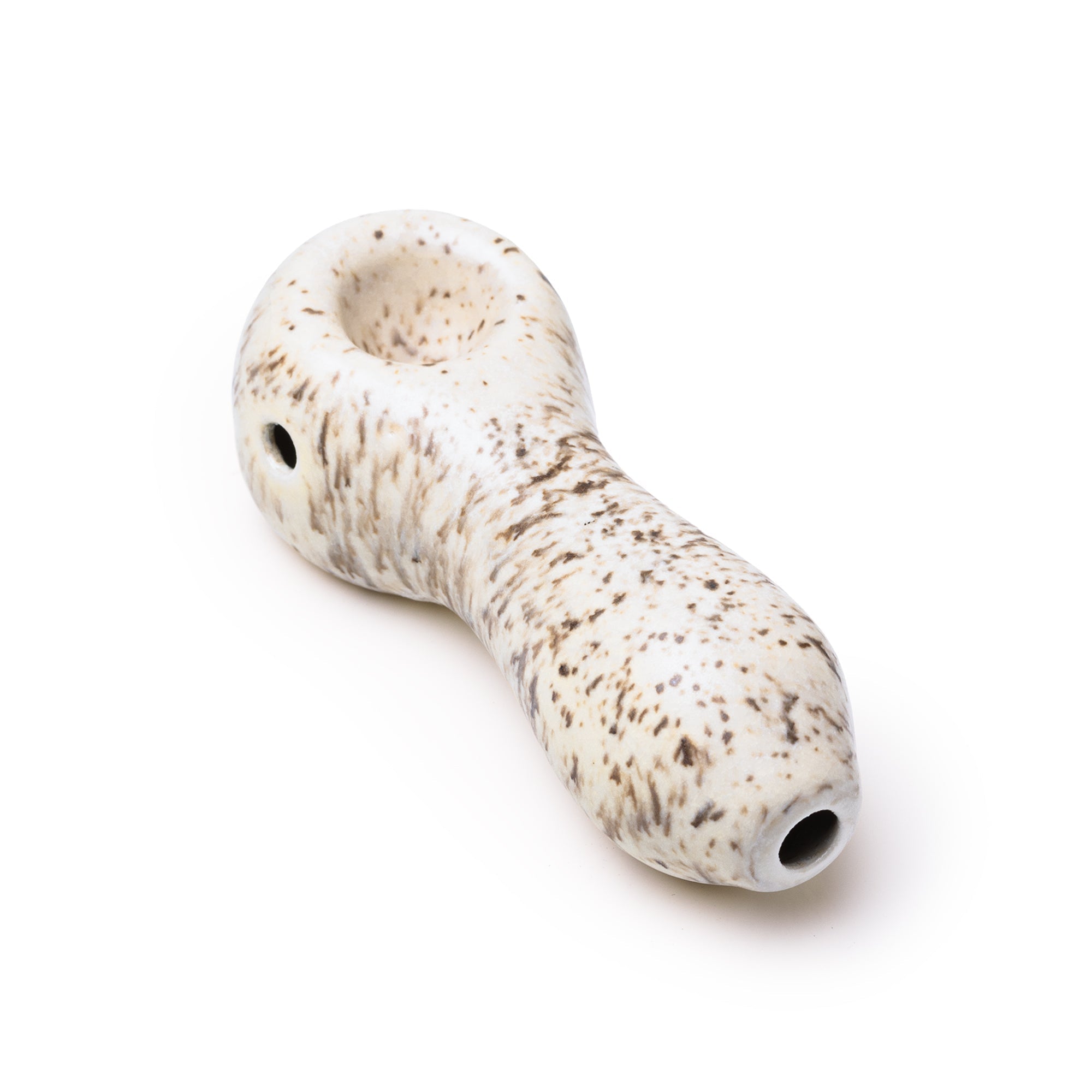 Artisan Ceramic Spoon Pipe by Stoned Potter