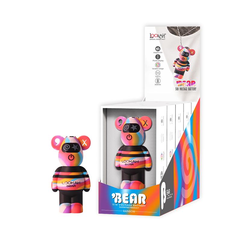 Lookah Bear 510 Battery - Tie Dye Limited Edition