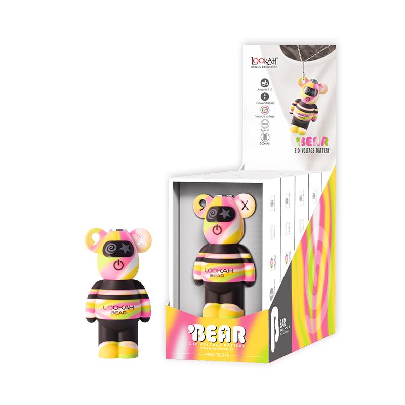 Lookah Bear 510 Battery - Tie Dye Limited Edition