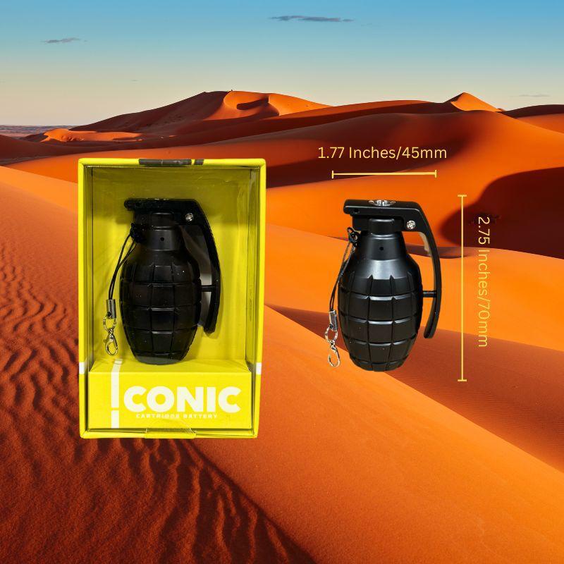 ICONIC Grenade Style 510 Cartridge Battery