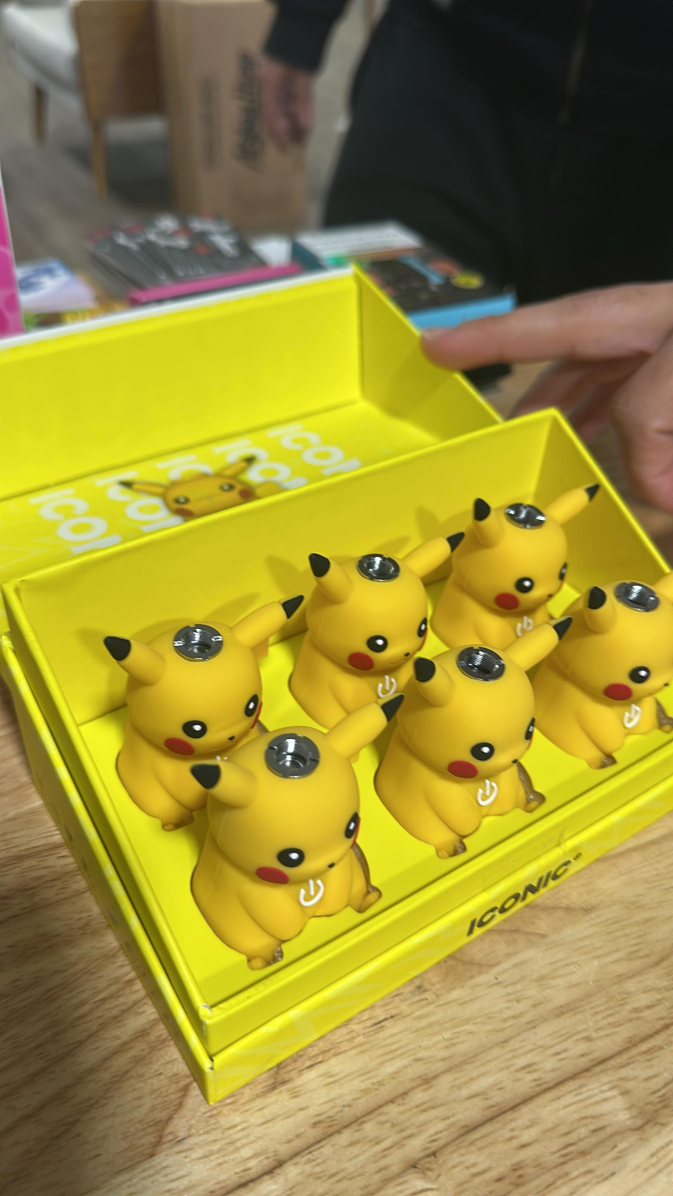 Pika Yellow 510 Battery - 6 Pack Display