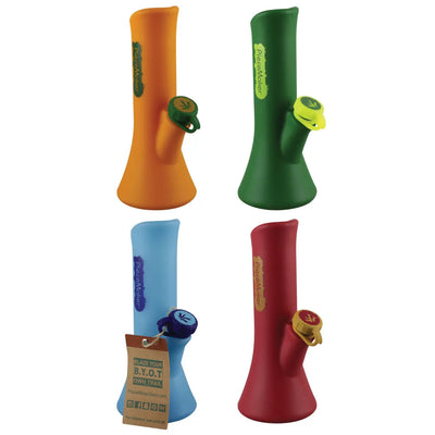 KaliGo Silicone Water Pipe - Durable 8.5-Inch Design
