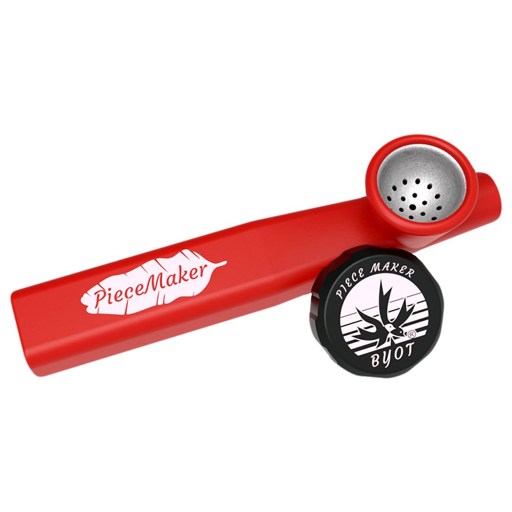 PieceMaker Kazili Silicone Hand Pipe - 5" / Colors Vary – image 2