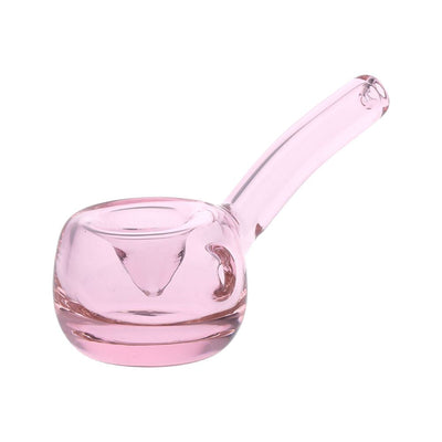 Curved Glass Hammer Pipe - 4 Inch