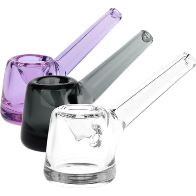 Elegant Borosilicate Glass Hammer Pipe