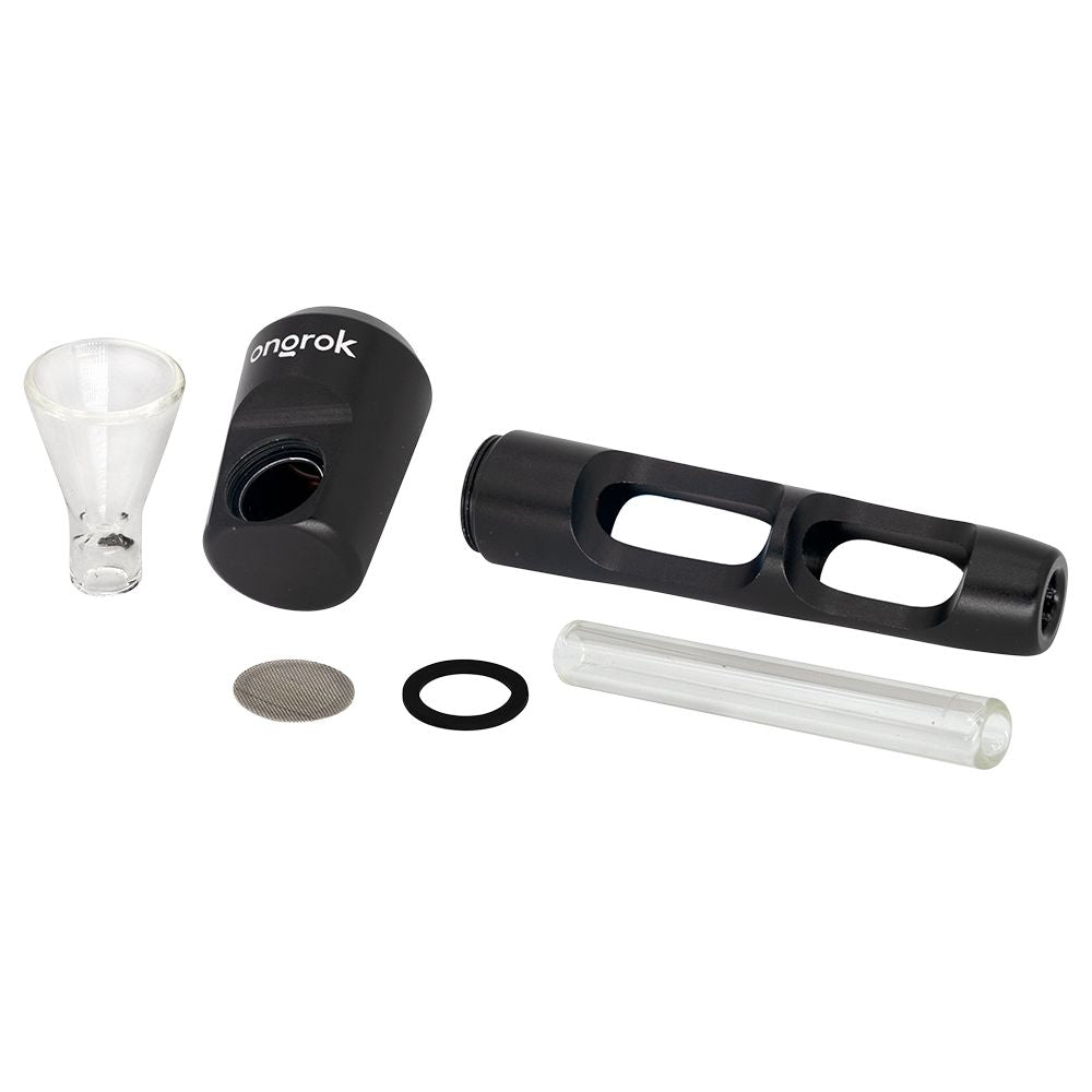 Premium Aluminum & Glass Hand Pipe