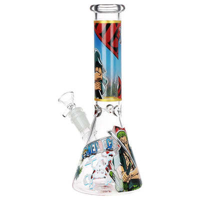 One Treasure Anime Beaker Bong with Ice Pinch