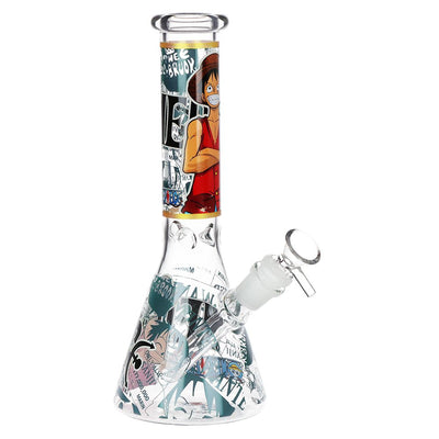 One Treasure Anime Beaker Bong with Ice Pinch