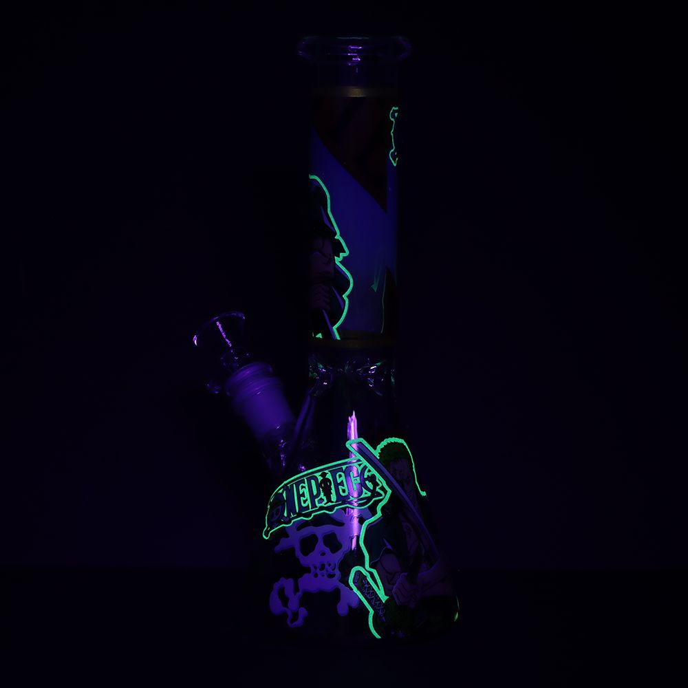 One Treasure Anime Beaker Bong with Ice Pinch