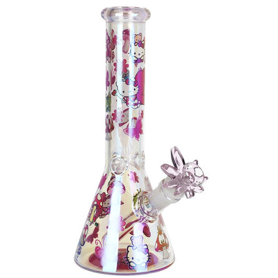 Party Kitty Electroplated Beaker Water Pipe