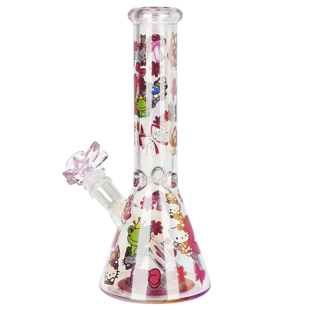 Party Kitty Electroplated Beaker Water Pipe