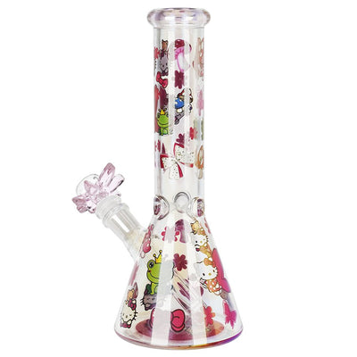 Party Kitty Electroplated Beaker Water Pipe