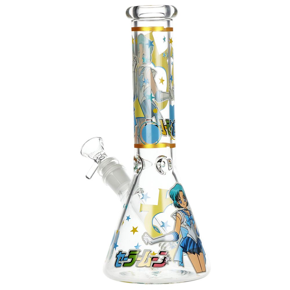 Anime Art Beaker Water Pipe - 10 Inch