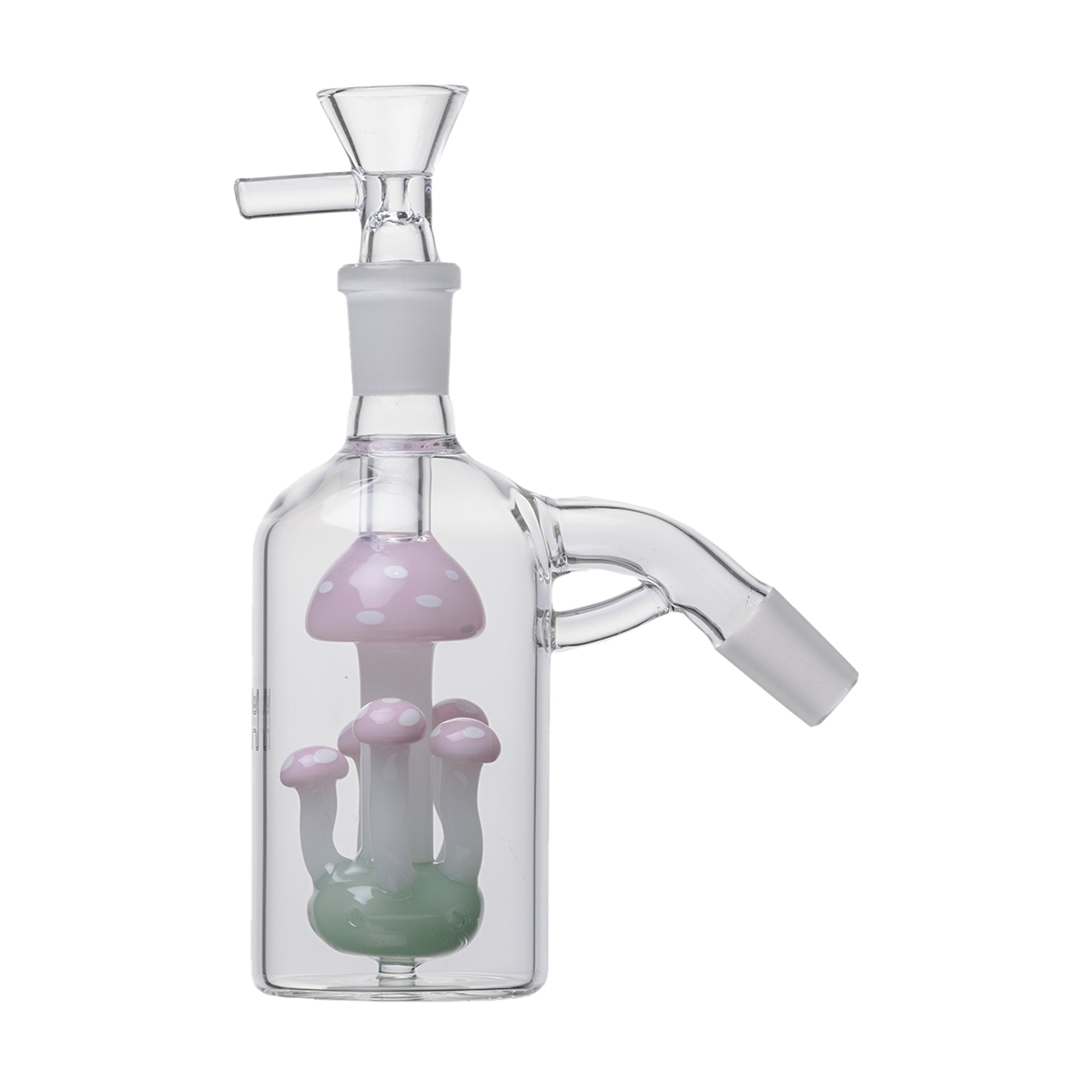 Shroom Glass Perc Ash Catcher with Bowl