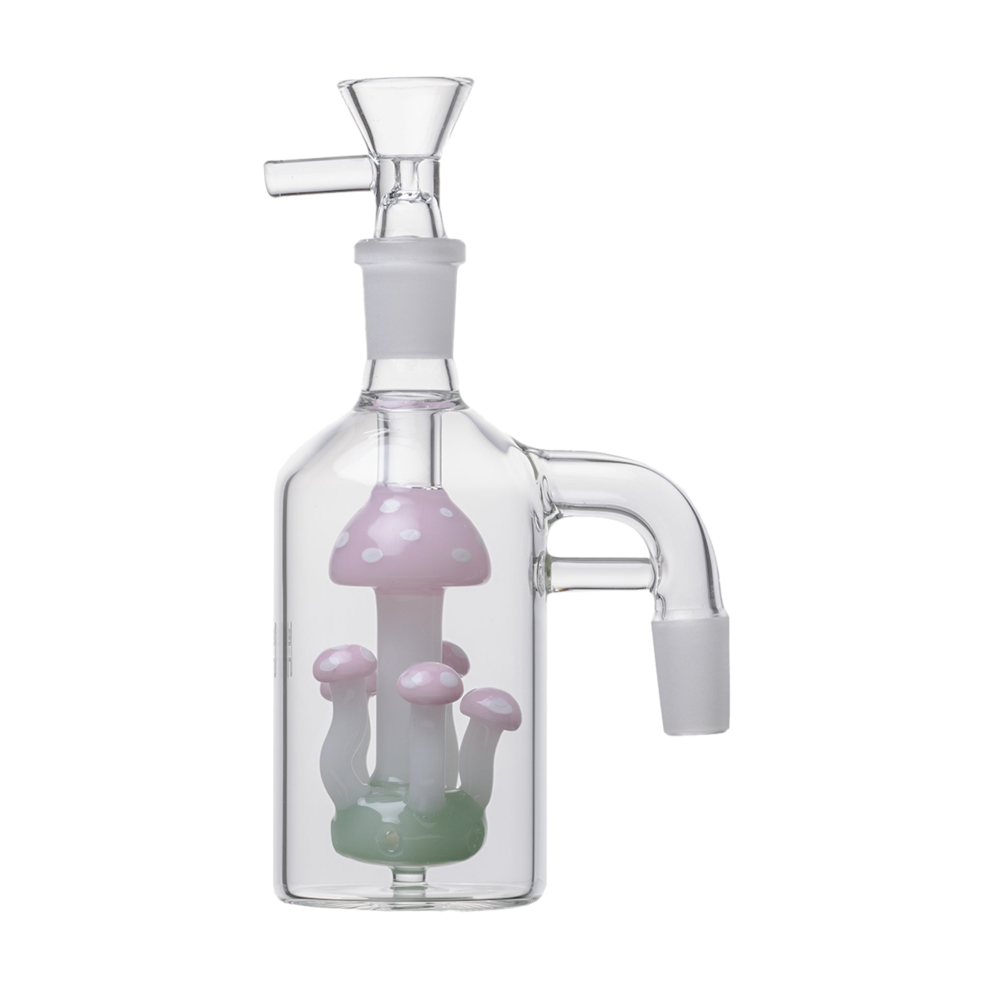 Shroom Glass Perc Ash Catcher with Bowl