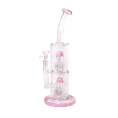 Morpheus Dual Perc Borosilicate Water Pipe