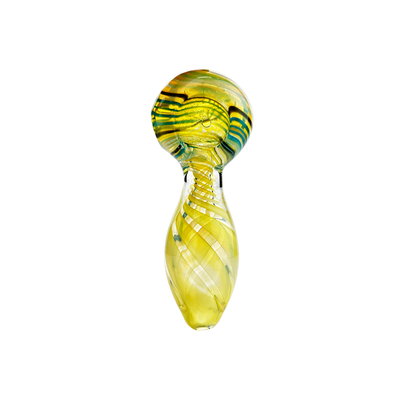 Artisan 3-Inch Fumed Glass Spoon Pipe