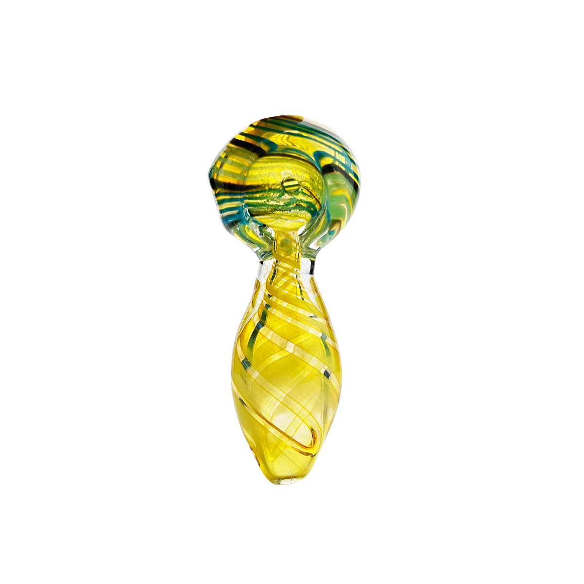 Artisan 3-Inch Fumed Glass Spoon Pipe