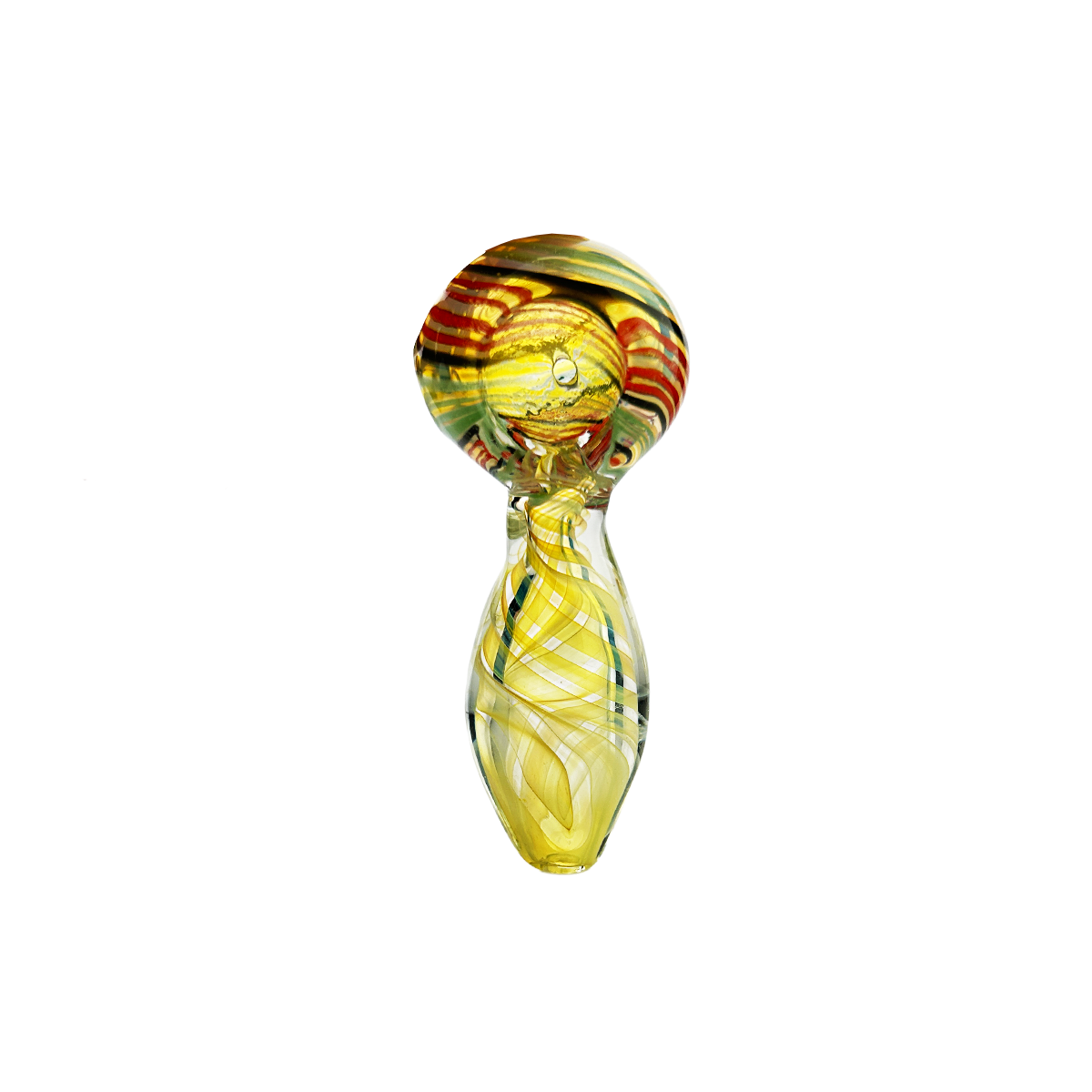 Artisan 3-Inch Fumed Glass Spoon Pipe