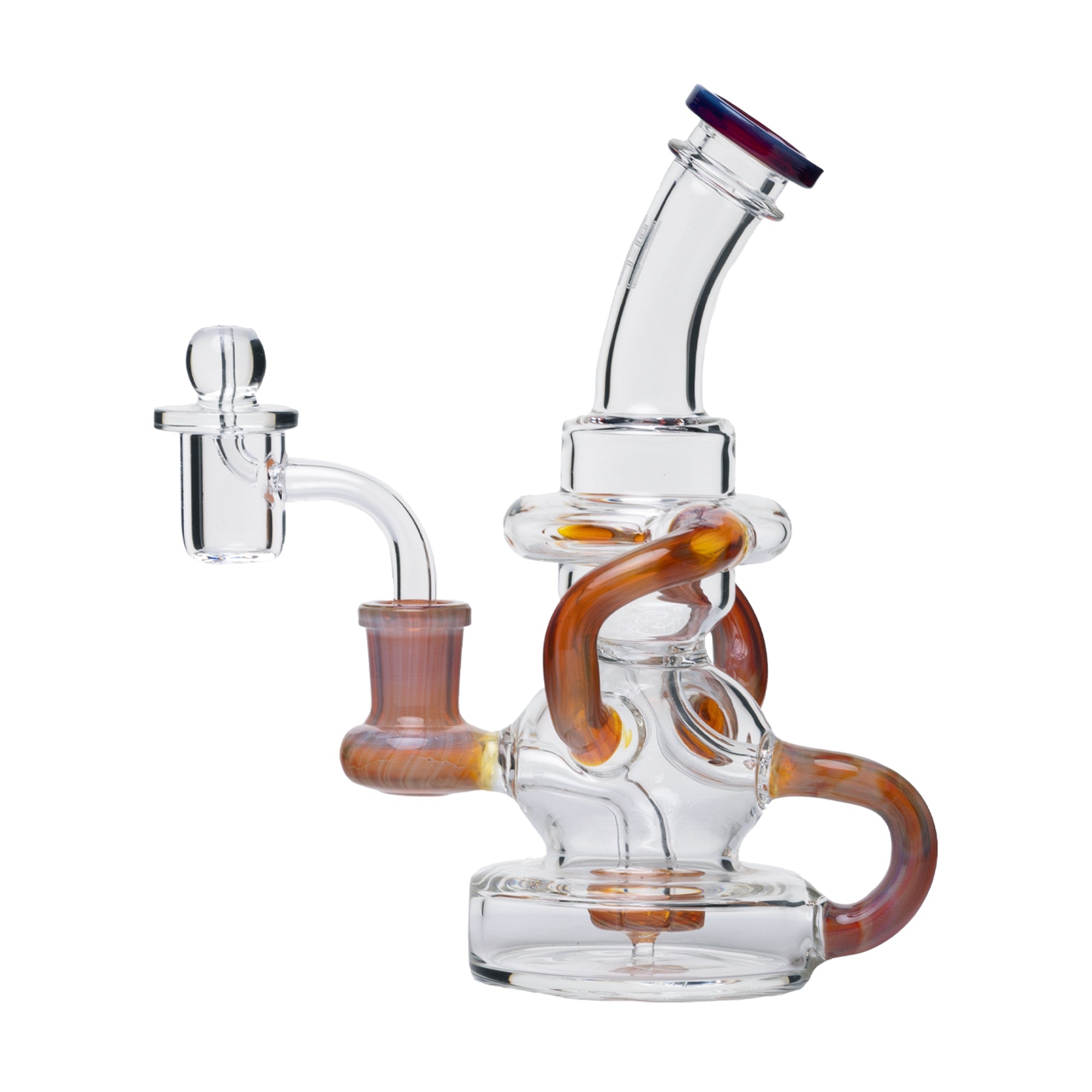 Stubby Klein Glass Recycler Rig