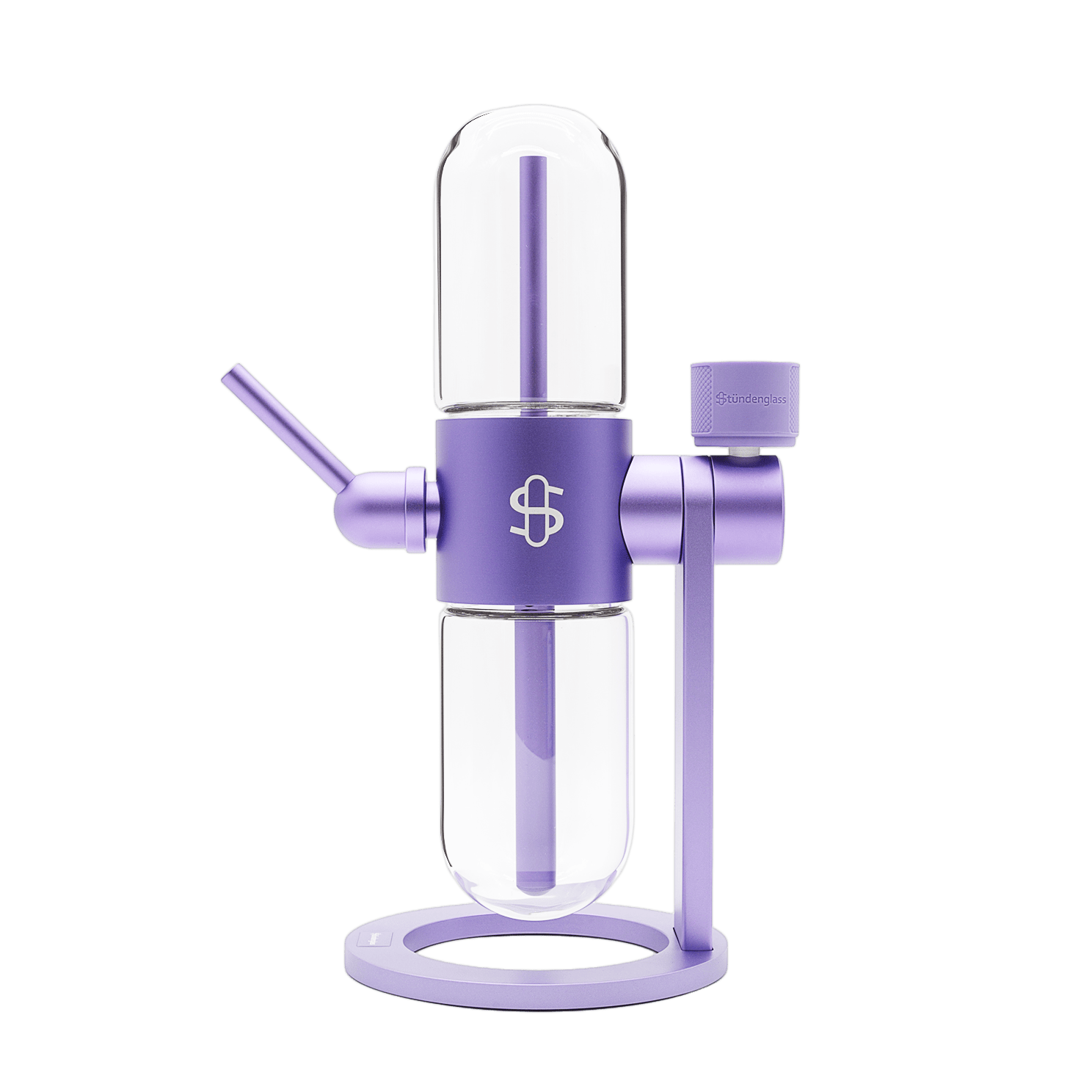 Stündenglass Violet Purple Gravity Hookah & Infuser
