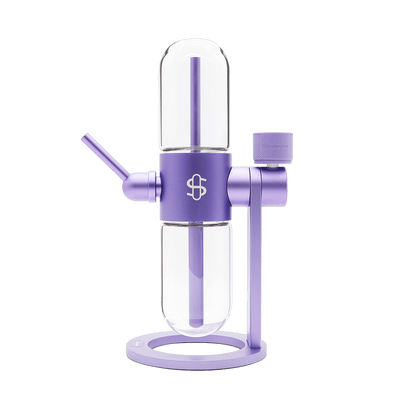 Stündenglass Violet Purple Gravity Hookah & Infuser
