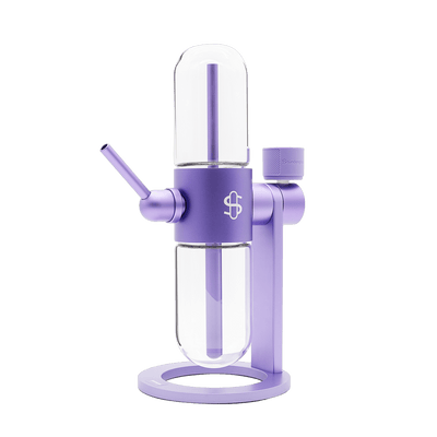 Stündenglass Violet Purple Gravity Hookah & Infuser