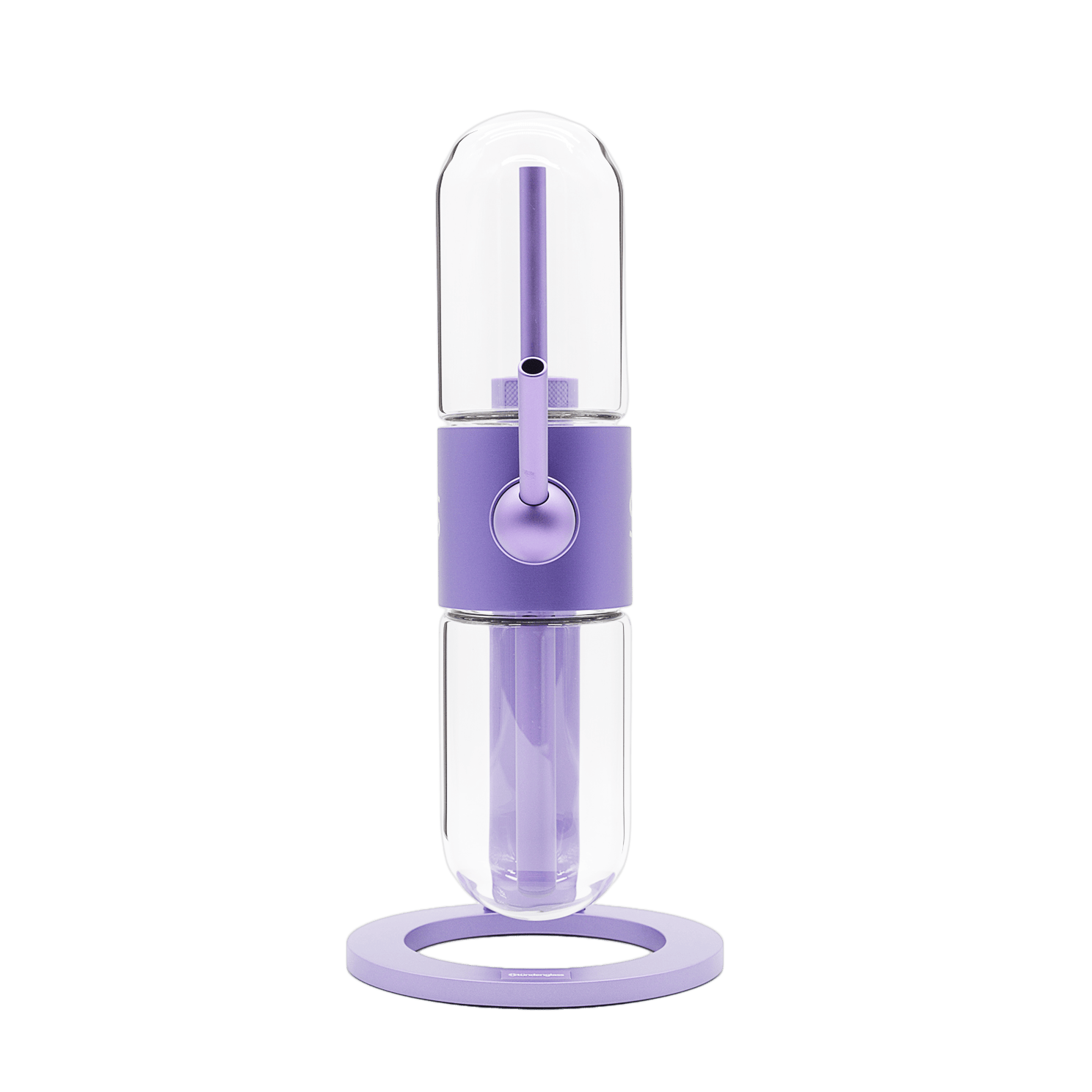 Stündenglass Violet Purple Gravity Hookah & Infuser