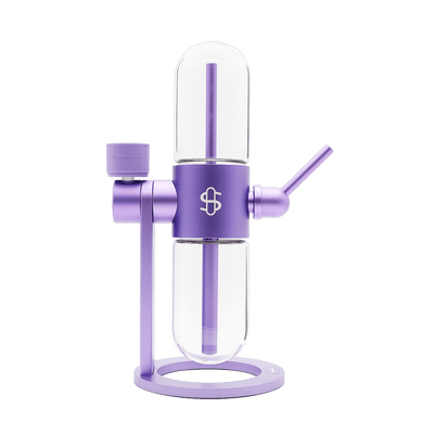 Stündenglass Violet Purple Gravity Hookah & Infuser