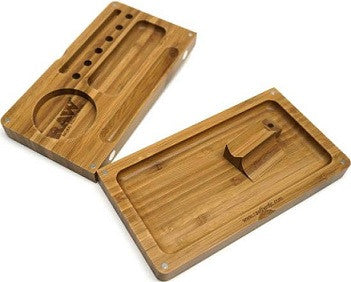 Folding Wooden Preparation Tray