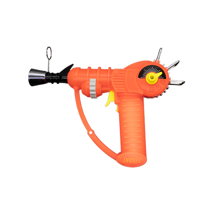 Retro Ray Gun Torch Lighter - Glow Red