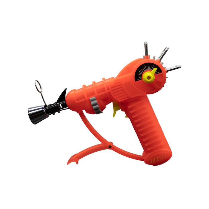 Retro Ray Gun Torch Lighter - Glow Red
