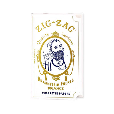 Zig Zag White Single Wide Rolling Papers – image 1