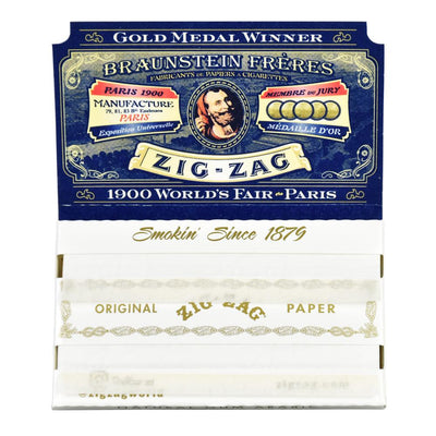 Zig Zag White Single Wide Rolling Papers – image 2