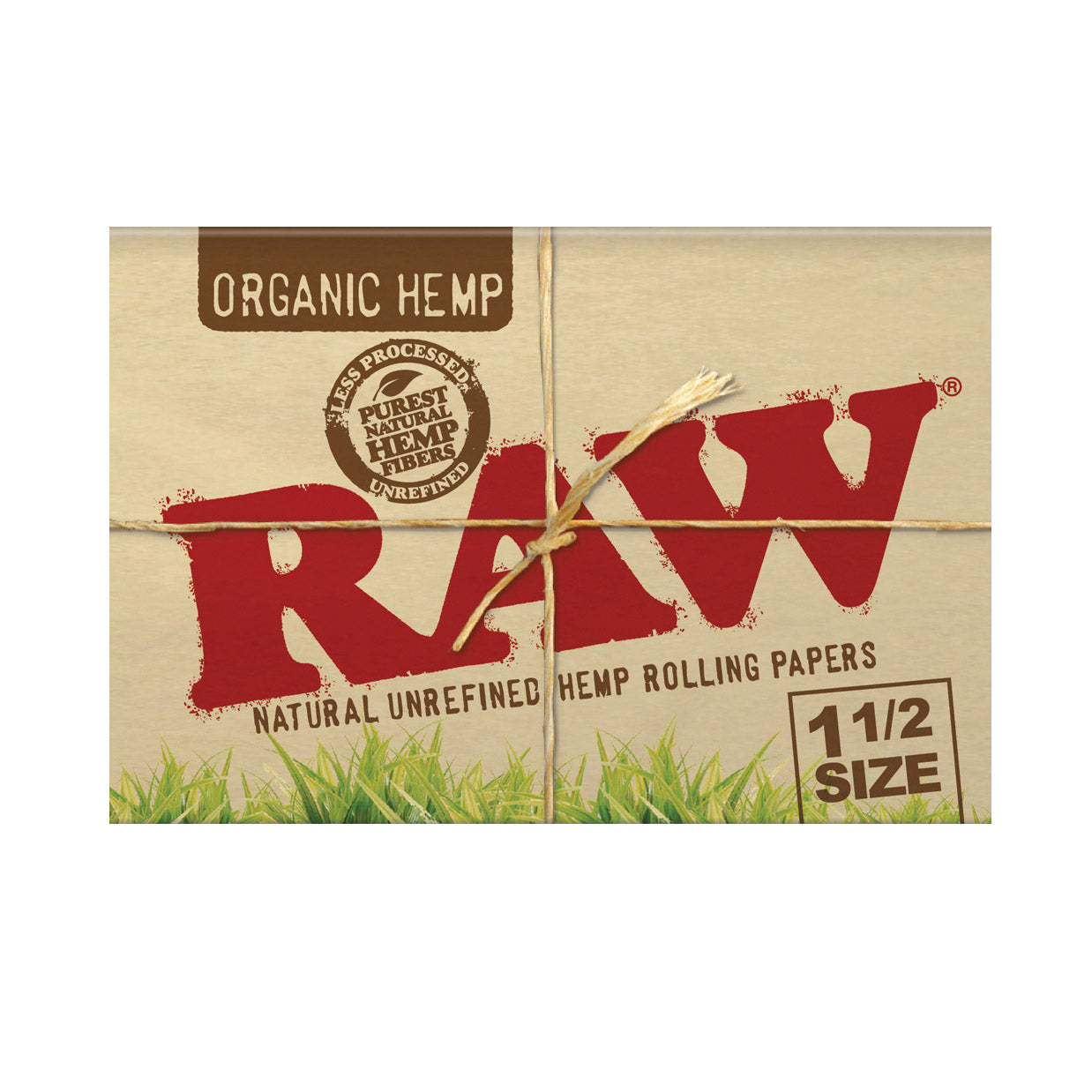 RAW Organic Hemp 1 1/2" Rolling Papers Display