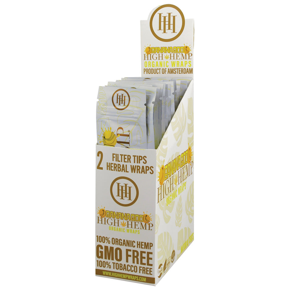 25PC DISP - High Hemp Organic CBD Wraps - 2pk – image 2